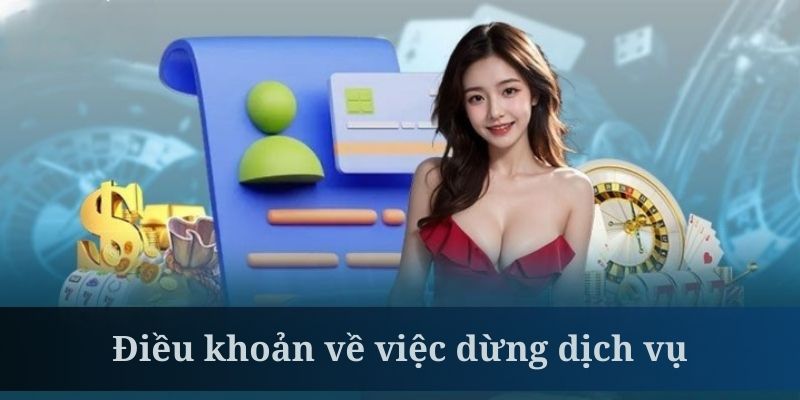 Điều khoản và điều kiện 123B ngừng cung cấp dịch vụ cho thành viên vi phạm