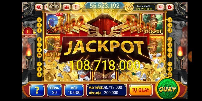 Mãn nhãn với 4 con game giải trí trúng jackpot siêu to khổng lồ